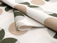 画像をギャラリービューアに読み込む, 洗える着物 セミオーダー付き 反物 単品 みすゞうた グリーン グレー 白 水玉 ドット 可愛い ポップ 柄 レディース 女性 小紋 和装 和服 XS S M L XL サイズ 袷 単衣 羽織 コート 送料無料 kt