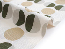 画像をギャラリービューアに読み込む, 洗える着物 セミオーダー付き 反物 単品 みすゞうた グリーン グレー 白 水玉 ドット 可愛い ポップ 柄 レディース 女性 小紋 和装 和服 XS S M L XL サイズ 袷 単衣 羽織 コート 送料無料 kt