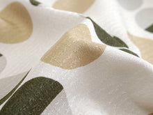 画像をギャラリービューアに読み込む, 洗える着物 セミオーダー付き 反物 単品 みすゞうた グリーン グレー 白 水玉 ドット 可愛い ポップ 柄 レディース 女性 小紋 和装 和服 XS S M L XL サイズ 袷 単衣 羽織 コート 送料無料 kt