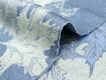 画像をギャラリービューアに読み込む, 洗える着物 コーディネートセット 袷 Lサイズ 小紋 名古屋帯 正絹 帯揚げ帯締め 4点セット レディース 女性 濃紫 七宝 牡丹 着物 ブルー 楓 帯 なごや帯 プレタ 和装 和服 きものセット アンティーク風 kimono