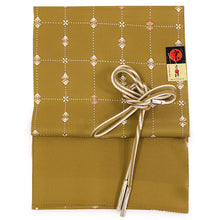 画像をギャラリービューアに読み込む, 帯揚げ 帯締め セット 正絹 濃からし地 市松更紗 普段のお出かけに 和装小物 着付け小物 着物 和服 和装 レディース おびあげ おびじめ 女性 送料無料 あす楽 wg