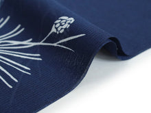 画像をギャラリービューアに読み込む, 洗える着物 着物 単衣用 夏 紗 フルオーダー お仕立て付 ウォッシャブル 小紋 夏着物 カジュアル お洒落着 薄物 コート 羽織 着尺 反物 テイジン 紺 松 縞 女性 レディース KZ 送料無料 ktふに