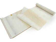 画像をギャラリービューアに読み込む, 名古屋帯 夏 紗 単品 正絹 仕立て付き 九寸 なごや帯 六通 フォーマル 西陣織 三幸織物謹製 証紙付き 藤色 ベージュ 亀甲 花菱 女性 レディース 着物 お茶 和装 和服 新品 日本製 送料無料