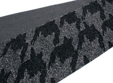 画像をギャラリービューアに読み込む, 半幅帯 新品 リバーシブル 黒 グレー 千鳥格子 単品 細帯 レディース 女性 あす楽 お仕立て上がり wg