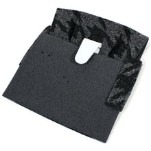 画像をギャラリービューアに読み込む, 仕立て上がり 軽装なごや帯 グレー 黒 千鳥格子 綿 一人で簡単に帯結びができる 作り帯 ワンタッチ帯 お太鼓 付け帯 wg