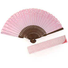 画像をギャラリービューアに読み込む, 扇子 女性用 袋付き セット ピンク スパーク 綿 コットン 箱入り レディース 母の日 プレゼント ギフト おしゃれ 普段使いに 婦人用 女性 レディース せんす 扇子袋 和装小物 夏 送料無料