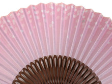 画像をギャラリービューアに読み込む, 扇子 女性用 袋付き セット ピンク スパーク 綿 コットン 箱入り レディース 母の日 プレゼント ギフト おしゃれ 普段使いに 婦人用 女性 レディース せんす 扇子袋 和装小物 夏 送料無料