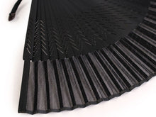 画像をギャラリービューアに読み込む, 扇子 扇子袋 2点セット メンズ 男性用 黒 菱 卍 箱入り メンズ エコ ギフト プレゼント 春 夏 父の日 紳士 男 男性 京扇子 せんす y2 送料無料