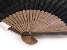 画像をギャラリービューアに読み込む, 扇子 扇子袋 2点セット メンズ 男性用 黒 カーキ 市松 箱入り メンズ エコ ギフト プレゼント 春 夏 父の日 紳士 男 男性 京扇子 せんす y2