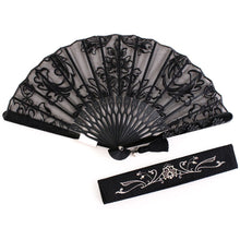 画像をギャラリービューアに読み込む, 扇子 扇子袋 2点セット レディース 黒 ダマスク 箱入り エコ ギフト プレゼント 春 夏 母の日 婦人 女性 女 京扇子 せんす y2 送料無料