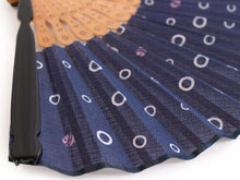 画像をギャラリービューアに読み込む, 扇子 扇子袋 2点セット レディース 紺 猫 鈴 箱入り エコ ギフト プレゼント 春 夏 母の日 婦人 女性 女 京扇子 せんす y2 送料無料