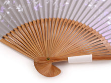 画像をギャラリービューアに読み込む, 扇子 女性用 単品 シルバー 鉄線 レディース 大きめ エコ ギフト プレゼント 春 夏 母の日 婦人 女性 女 京扇子 せんす y2