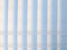 画像をギャラリービューアに読み込む, 浴衣 反物 東レ セオアルファ 浴衣 単品 仕立て付き 白 スカイブルー ストライプ 暈し 縦縞 女性 レディース フルオーダー 和装 和服 日本製 レトロ 送料無料 セール対象外 京都