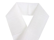 画像をギャラリービューアに読み込む, 洗える半衿 夏 絽 白地 涼しい キシリトール加工 清涼加工 日本製 和装小物 着付け小物 ポリエステル ネコポス発送可能商品