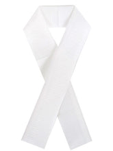 画像をギャラリービューアに読み込む, 洗える半衿 夏 絽 白地 涼しい キシリトール加工 清涼加工 日本製 和装小物 着付け小物 ポリエステル ネコポス発送可能商品