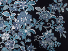 画像をギャラリービューアに読み込む, 正絹 小紋 反物 フルオーダー 仕立て付き 着物 和装 和服 黒紫 更紗 着尺 単品 袷 単衣 女性 レディース 送料無料