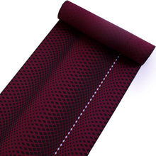 画像をギャラリービューアに読み込む, 正絹 小紋 反物 フルオーダー 仕立て付き 着物 和装 和服 赤紫 菱 縞 着尺 単品 袷 単衣 女性 レディース 送料無料