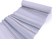 画像をギャラリービューアに読み込む, 正絹 小紋 反物 フルオーダー 仕立て付き 着物 和装 和服 グレー 菱 縞 着尺 単品 袷 単衣 女性 レディース 送料無料