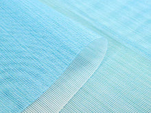 画像をギャラリービューアに読み込む, 洗える 名古屋帯 夏 紗 献上 お仕立て上がり 白 青 色 横段ぼかし 柄 八寸 なごや帯 和装 和服 夏着物 女性 レディース 夏物 夏用 新品 洒落 ゆかた 日本製 送料無料 あす楽