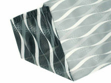 画像をギャラリービューアに読み込む, 洗える 名古屋帯 夏 紗 献上 お仕立て上がり 藍墨茶 色 よろけ縞 柄 八寸 なごや帯 和装 和服 夏着物 女性 レディース 夏物 夏用 新品 洒落 ゆかた 日本製 送料無料 あす楽