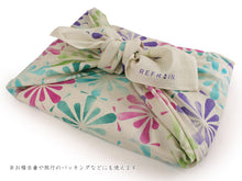 画像をギャラリービューアに読み込む, 風呂敷 ふろしき 大判 撥水 110cm REFRAIN 万華鏡 綿 日本製 撥水 かわいい おしゃれ 和 コットン ギフト プレゼント 両面 ふろしき お洒落 大人 女性 和柄 和風 バッグ エコバッグ