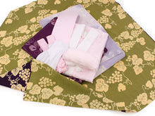 画像をギャラリービューアに読み込む, 風呂敷 大判 エコバッグ 105cm 紫 緑 葡萄 リバーシブル 綿 日本製 かわいい おしゃれ 和 コットン ギフト プレゼント 両面 ふろしき バッグ お洒落 大人 女性 和柄 和風 ネコポス便発送可能