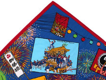 画像をギャラリービューアに読み込む, 風呂敷 大判 112cm エコバッグ 日本の祭り 祇園祭 ねぷた 阿波踊り 綿 日本製 おしゃれ 和 コットン ギフト プレゼント ふろしき お洒落 バッグ エコ 大人 女性 和柄 和風 ネコポス便発送可能