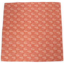画像をギャラリービューアに読み込む, 風呂敷 ふろしき 尺三巾 渋オレンジ地 荒磯 山吹地 梅小鉢 49cm リバーシブル 綿 日本製 かわいい おしゃれ めでたい 吉祥 和 コットン ギフト プレゼント 両面 お弁当箱 エコ ネコポス発送可能 あす楽