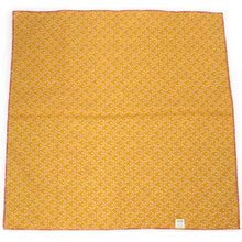 画像をギャラリービューアに読み込む, 風呂敷 ふろしき 尺三巾 渋オレンジ地 荒磯 山吹地 梅小鉢 49cm リバーシブル 綿 日本製 かわいい おしゃれ めでたい 吉祥 和 コットン ギフト プレゼント 両面 お弁当箱 エコ ネコポス発送可能 あす楽