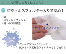 画像をギャラリービューアに読み込む, ご進物用 マスク 日本製 絹 抗ウィルス 軽量 3枚セット 3層 千鳥格子地紋 キシリトール加工 抗菌加工 洗える絹マスク 女性 男性 レディース メンズ プリーツ シルク 小杉織物 お歳暮 帰省 ギフト 進物 お土産 手土産 贈答用 祝い 見舞い ご挨拶