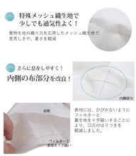 画像をギャラリービューアに読み込む, 6万枚販売突破記念価格 マスク 日本製 洗えるマスク 絹 3枚セット 送料無料 軽量 薄い 抗ウィルス 肌に優しい 涼しい 吸湿 冷感 プリーツ 千鳥格子 白 メッシュ織 女性 男性 大人 キシリトール 加工 夏 抗菌 涼やか シルク ギフト レディース メンズ 個包装 在庫あり