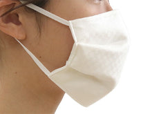 画像をギャラリービューアに読み込む, 絹 マスク 日本製 洗える 白 極小 市松格子 プリーツ 抗ウィルス 抗菌 シルク 小杉 絹マスク 4層 敏感肌 女性 男性 大人 個包装 おしゃれ 洗えるマスク ギフト バレンタイン 在庫あり