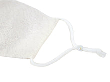 画像をギャラリービューアに読み込む, マスク ローブデコルテ  Robe De'collete'e シャンパンゴールド プラチナシルバー ゴールド シルバー エレガント 礼装用 フォーマル 調整玉付き 絹 シルク 日本製 着物 女性用 卒業式 パーティー 布 個包装 レディース