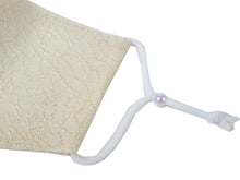 画像をギャラリービューアに読み込む, マスク ローブデコルテ  Robe De'collete'e シャンパンゴールド プラチナシルバー ゴールド シルバー エレガント 礼装用 フォーマル 調整玉付き 絹 シルク 日本製 着物 女性用 卒業式 パーティー 布 個包装 レディース