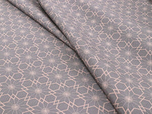 画像をギャラリービューアに読み込む, 着物 反物 正絹小紋反物 グレー地 北斎模様 さくらワリ モチーフ 桜紋 フルオーダーお仕立て付き 手縫い仕立て 丹後ちりめん 小紋 着物反物 着物 和装 和服 レディース 女性