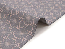 画像をギャラリービューアに読み込む, 着物 反物 正絹小紋反物 グレー地 北斎模様 さくらワリ モチーフ 桜紋 フルオーダーお仕立て付き 手縫い仕立て 丹後ちりめん 小紋 着物反物 着物 和装 和服 レディース 女性