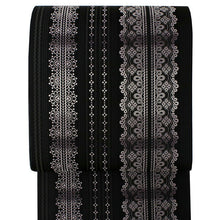 画像をギャラリービューアに読み込む, 正絹袋帯 博多織 黒地献上華紋 本場筑前博多織 協和織物謹製 博多帯 袋帯 レディース 女性