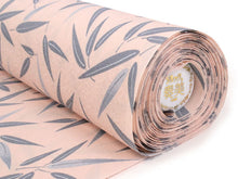 画像をギャラリービューアに読み込む, 洗える着物 東レ シルック 小紋 反物 単品 フルオーダー 仕立て付 袷 単衣 薄桃地 氷割れ地紋に笹尽くし柄 レディース 女性 和装 和服 きもの おしゃれ 上品 TORAY sillook ポリエステル 送料無料