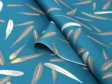 画像をギャラリービューアに読み込む, 洗える着物 東レ シルック 小紋 反物 単品 フルオーダー 仕立て付 袷 単衣 濃青緑地 氷割れ地紋に笹尽くし柄 レディース 女性 和装 和服 きもの おしゃれ 上品 TORAY sillook ポリエステル 送料無料