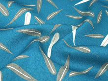 画像をギャラリービューアに読み込む, 洗える着物 東レ シルック 小紋 反物 単品 フルオーダー 仕立て付 袷 単衣 濃青緑地 氷割れ地紋に笹尽くし柄 レディース 女性 和装 和服 きもの おしゃれ 上品 TORAY sillook ポリエステル 送料無料