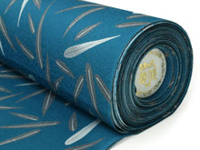 画像をギャラリービューアに読み込む, 洗える着物 東レ シルック 小紋 反物 単品 フルオーダー 仕立て付 袷 単衣 濃青緑地 氷割れ地紋に笹尽くし柄 レディース 女性 和装 和服 きもの おしゃれ 上品 TORAY sillook ポリエステル 送料無料