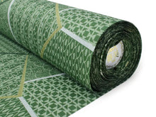 画像をギャラリービューアに読み込む, 洗える着物 東レ シルック 小紋 反物 単品 フルオーダー 仕立て付 袷 単衣 抹茶地 氷割れ地紋に名物裂柄 レディース 女性 和装 和服 きもの おしゃれ 上品 TORAY sillook ポリエステル 送料無料