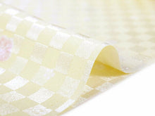 画像をギャラリービューアに読み込む, 洗える長襦袢 東レ シルック 反物 ポリエステル フルオーダー 仕立て付 クリームイエロー地 市松地紋 小梅柄 女性 レディース 着物 和装 和服 きもの kimono 単品 おしゃれ 上品 TORAY silloo