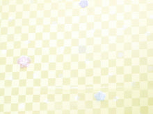 画像をギャラリービューアに読み込む, 洗える長襦袢 東レ シルック 反物 ポリエステル フルオーダー 仕立て付 クリームイエロー地 市松地紋 小梅柄 女性 レディース 着物 和装 和服 きもの kimono 単品 おしゃれ 上品 TORAY silloo