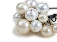 画像をギャラリービューアに読み込む, かんざし コットンパール 金属 ボリューム キスカ オフホワイト 単品 シンプル エレガント 可愛い 簪 髪飾り ヘアアクセサリー 軽量 小紋 洒落着 色無地 普段着 パーティー 浴衣 夏着物 母の日 誕生日 ギフト プレゼント 洋 和 和装小物 着物 和服 和装 MIZUHO 日本製