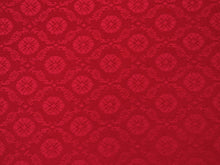 画像をギャラリービューアに読み込む, 洗える 色無地 着物 反物 レディース セミオーダー 仕立て付 紋意匠 XS S M L XL サイズ 袷 単衣 無地 赤 紅色 葵 地紋 百華 MOMOKA レトロ 結婚式 卒業式 卒園式 和装 和服 女性 小紋 送料無料 きもの 羽織 コート KZ