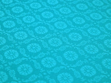 画像をギャラリービューアに読み込む, 洗える 色無地 着物 反物 レディース セミオーダー 仕立て付 紋意匠 XS S M L XL サイズ 袷 単衣 無地 青 エメブルー色 葵 地紋 百華 MOMOKA レトロ 結婚式 卒業式 卒園式 和装 和服 女性 小紋 送料無料 きもの 羽織 コート KZ