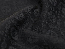 画像をギャラリービューアに読み込む, 洗える 色無地 着物 反物 レディース セミオーダー 仕立て付 紋意匠 XS S M L XL サイズ 袷 単衣 無地 黒 色 葵 地紋 百華 MOMOKA レトロ 結婚式 卒業式 卒園式 和装 和服 女性 小紋 送料無料 きもの 羽織 コート KZ