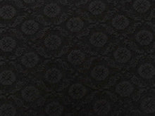 画像をギャラリービューアに読み込む, 洗える 色無地 着物 反物 レディース セミオーダー 仕立て付 紋意匠 XS S M L XL サイズ 袷 単衣 無地 黒 色 葵 地紋 百華 MOMOKA レトロ 結婚式 卒業式 卒園式 和装 和服 女性 小紋 送料無料 きもの 羽織 コート KZ