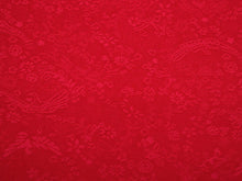 画像をギャラリービューアに読み込む, 洗える 色無地 着物 反物 レディース セミオーダー 仕立て付 紋意匠 XS S M L XL サイズ 袷 単衣 無地 赤 紅 色 鳳凰 地紋 百華 MOMOKA レトロ 結婚式 卒業式 卒園式 和装 和服 女性 小紋 送料無料 きもの 羽織 コート KZ